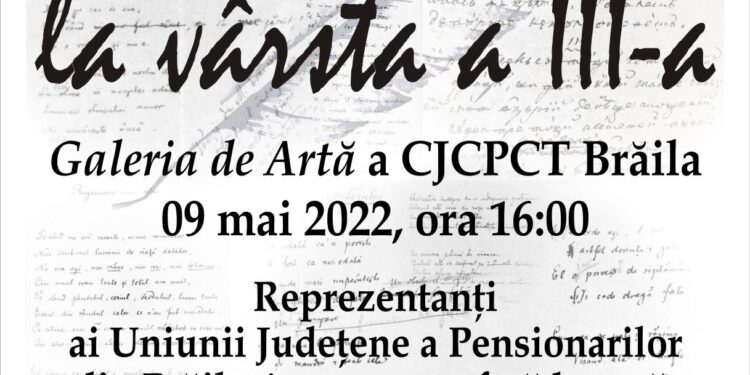 ”Poezie la vârsta a treia”, eveniment desfășurat sub egida ”La o cafea despre Brăila”