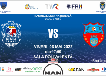 Dunărea Brăila joacă vineri, acasă, cu Măgura Cisnădie