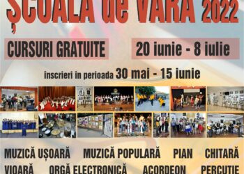CURSURI GRATUITE ÎN ŞCOALA DE VARĂ DE LA „VESPASIAN LUNGU”