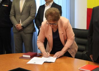 Virginia Loredana Badiu a depus jurământul în funcța de subprefect al județului Brăila