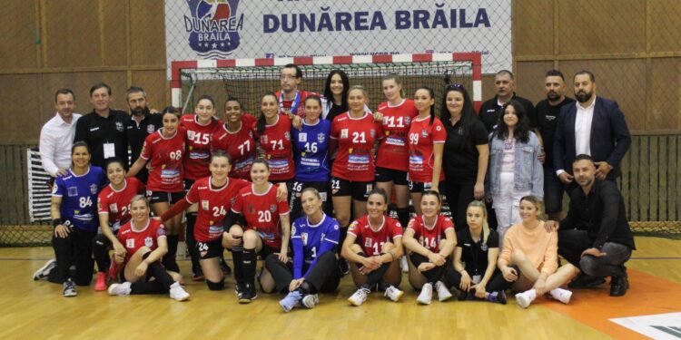 HC Dunărea Brăila a încheiat sezonul cu o victorie cu 30-23 în fața Daciei Mioveni