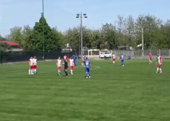 Victoria Traian a făcut scor în meciul cu Voința Vișani din prima etapă a play-off-ului Ligii a 4-a