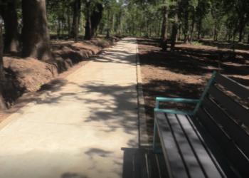 Reamenajarea zonelor verzi și de promenadă din Parcul Monument