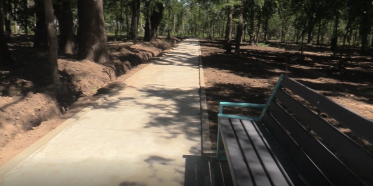 Reamenajarea zonelor verzi și de promenadă din Parcul Monument