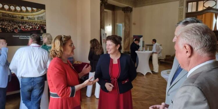 Eurodeputatul Maria Grapini , mesaj tranșant la întâlnirea cu reprezentanții economici ai Ambasadelor României din alte state: „România are nevoie de un minister al comerțului exterior!”