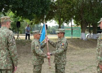 Predarea comenzii Batalionului Nave Treceri Fluviale ,,Danubius"