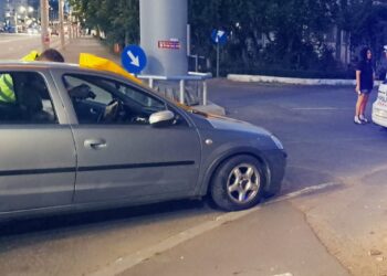 Pieton accidentat pe trecerea de pietoni