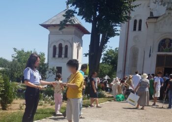 Polițiștii brăileni au fost alături de credincioși la Hramul Bisericii Sf. Ilie