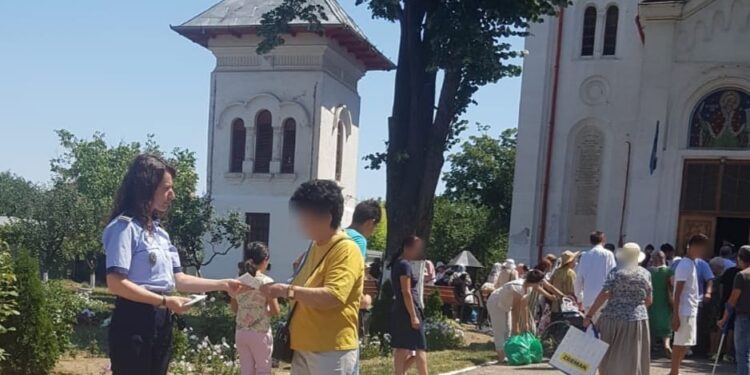 Polițiștii brăileni au fost alături de credincioși la Hramul Bisericii Sf. Ilie