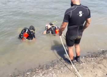 Bărbat posibil înecat în Dunăre, în zona localității Băndoiu