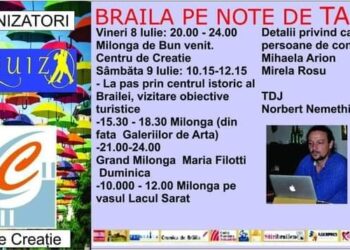 Brăila devine capitala muzicii și a dansului în perioada 8-10 iulie