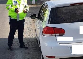 Un bărbat din Făurei sat depistat băut la volan pe o stradă din comuna Grădiștea