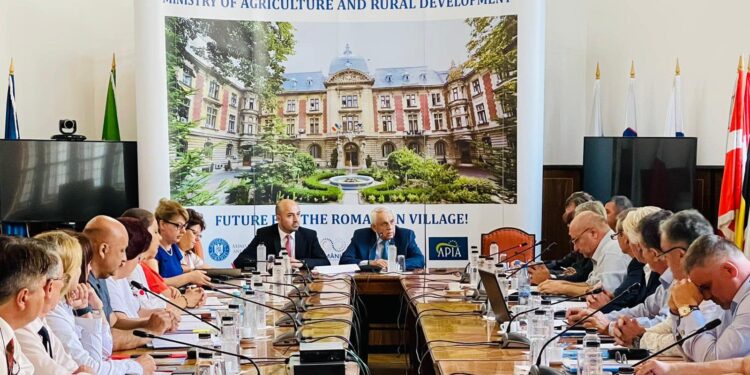 Întâlnire de lucru  a ministrului agriculturii, Petre Daea și a secretarului de stat Sorin Moise, cu directorii Direcțiilor Agricole din toate județele României