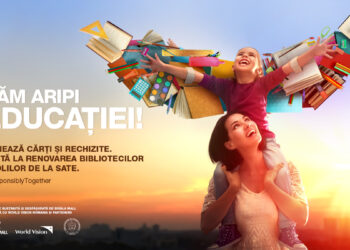 Braila Mall si World Vision invita brailenii sa doneze carti si rechizite pentru copiii din medii defavorizate