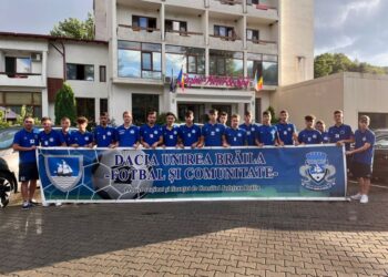 În cadrul proiectului ”Dacia Unirea Brăila – Fotbal și Comunitate” echipa brăilană se află în cantonament în stațiunea Sărata Monteoru