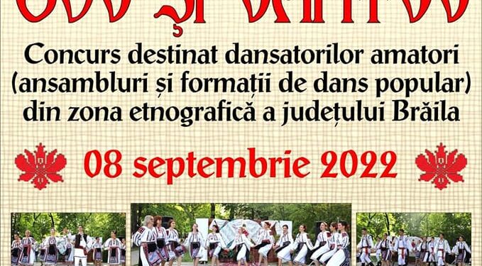 Joi, 8 septembrie, are loc ediția I a Festivalului-concurs „Joc și cântec”