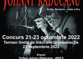 În perioada 21-23 octombrie 2022, are loc cea de-a IX-a ediție a Festivalului Internaţional de Jazz Johnny Răducanu