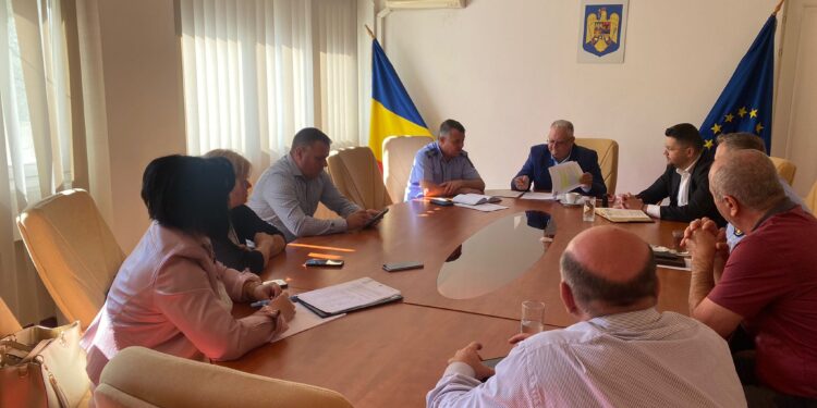 Ședință a Comisiei Județene de acțiune împotriva violenței în sport