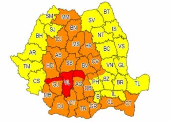 Cod galben de ploi și instabilitate atmosferică