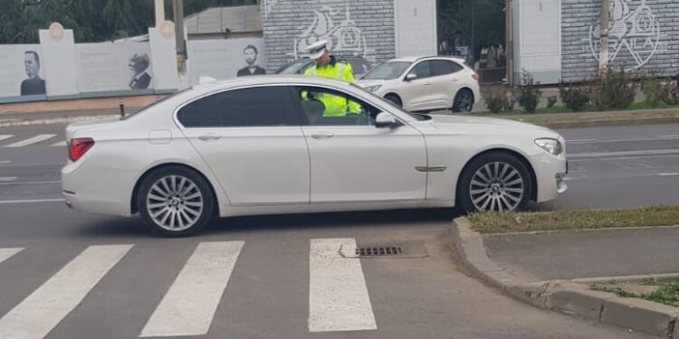 Poliţiști din cadrul Serviciului Rutier au desfășurat o acțiune pentru reducerea riscului rutier