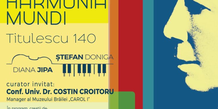 Violonista DIANA JIPA și pianistul ȘTEFAN DONIGA vor susține un nou recital din cadrul proiectului cultural dedicat împlinirii a 140 de ani de la nașterea lui Nicolae Titulescu