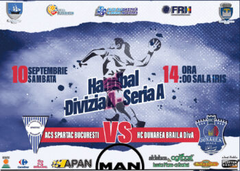 Dunărea Brăila DivA debutează sâmbătă, 10 septembrie, în campionatul Diviziei A la handbal feminin, cu un meci în deplasare, la ACS Spartac București