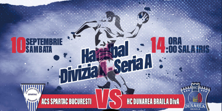 Dunărea Brăila DivA debutează sâmbătă, 10 septembrie, în campionatul Diviziei A la handbal feminin, cu un meci în deplasare, la ACS Spartac București