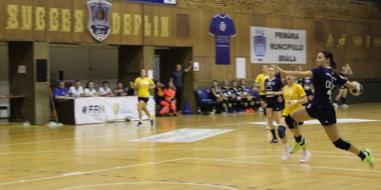 Victorie lejeră pentru HC Dunărea Brăila Div A în meciul de pe teren propriu cu Unirea Dobroești