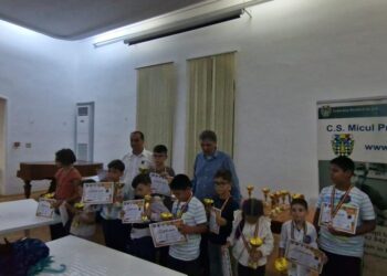 „Cupa Vacanței – Șah în școală Brăila”, competiție organizată de CS Micul Prinț