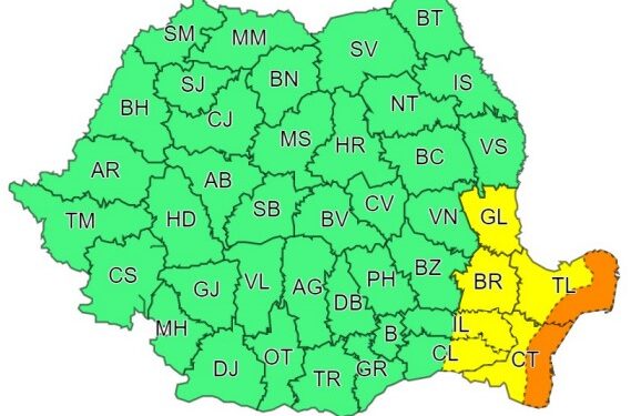 Ploi până la ora 18 în județul Brăila