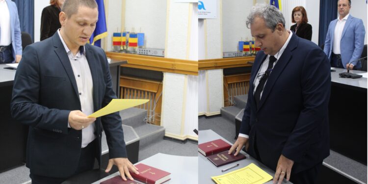 Doi noi consilieri municipali au depus astăzi jurământul