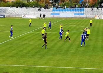 Dacia Unirea Brăila, înfrângere cu 7-0 la Focșani, cu 3 goluri primite în ultimele 10 minute ale meciului