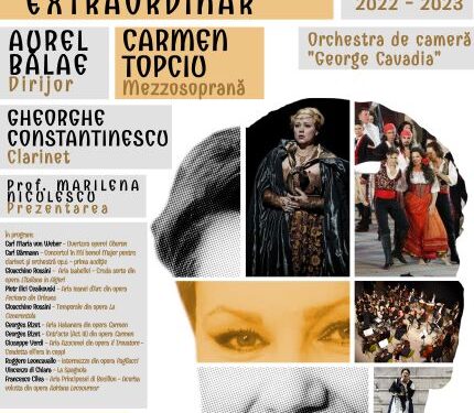 Concert vocal-simfonic de deschidere a stagiunii 2022 – 2023
