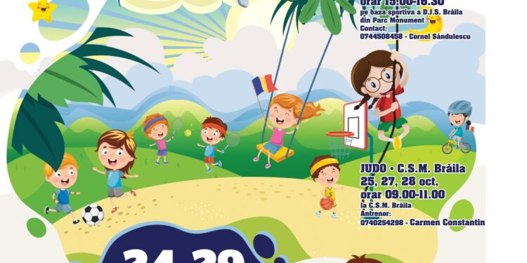 Programul HERCULES – vacanta de toamna – initiere gratuita in sport