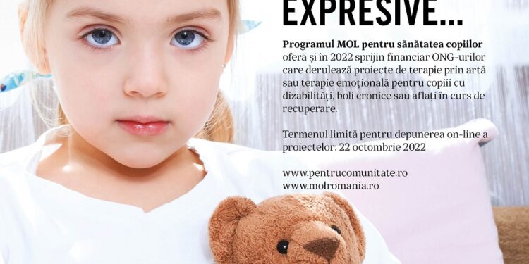 Ultima săptămână de înscrieri la Programul MOL pentru sănătatea copiilor, ediția a 14-a, 2022