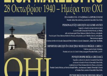 Muzeul Brăilei „Carol I” în colaborare cu Uniunea Elenă din România și Comunitatea Elenă Brăila organizează evenimentul ZIUA MARELUI NU