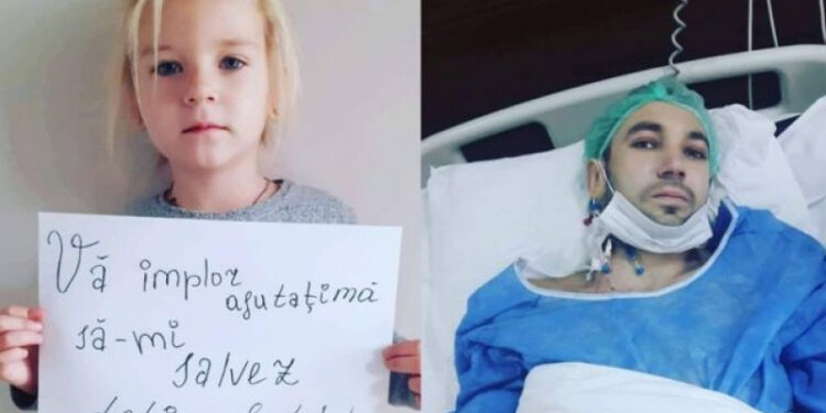 ”Vă implor, ajutați-mă să îmi salvez tăticul!” – mesajul unei fetițe de 8 ani, cu un tată bolnav de leucemie