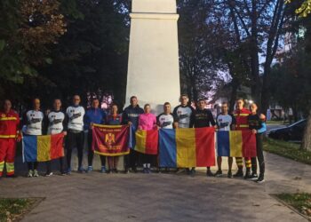 Foto: Ștafeta „Invictus România”, care participă la cea de a IX-a Ediție a „Ștafetei Veteranilor 2022” a ajuns la Brăila, de la Tulcea, și a plecat la Buzău