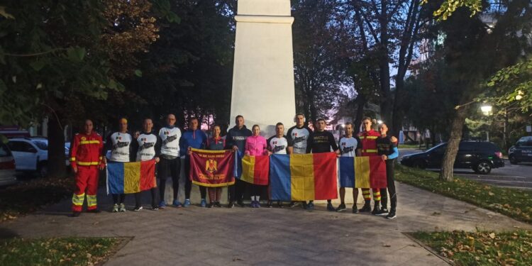 Foto: Ștafeta „Invictus România”, care participă la cea de a IX-a Ediție a „Ștafetei Veteranilor 2022” a ajuns la Brăila, de la Tulcea, și a plecat la Buzău
