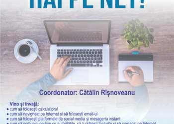 Ateliere de alfabetizare digitală pentru adulții care întâmpină diferite probleme specifice mediului online
