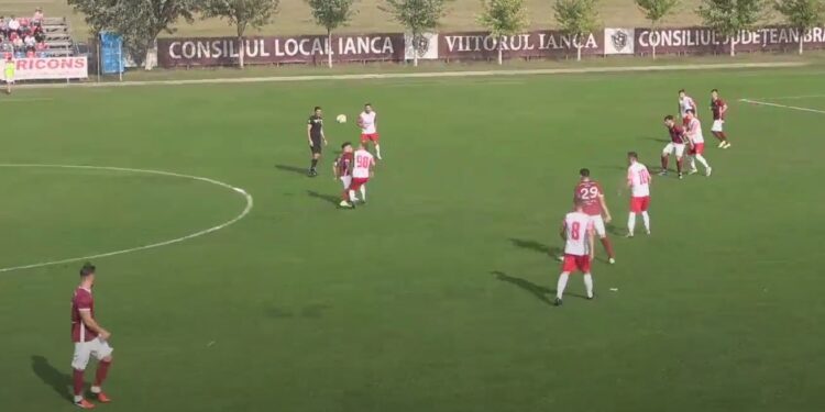 Doar o remiză obținută de Viitorul Ianca în meciul cu Sporting Liești