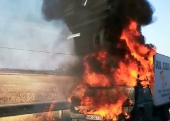Vinerea de foc. Patru incendii la care au intervenit pompierii de la ISU Dunărea Brăila
