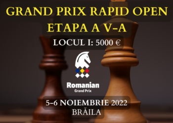 Trei competiții de șah organizate la început de noiembrie la Brăila