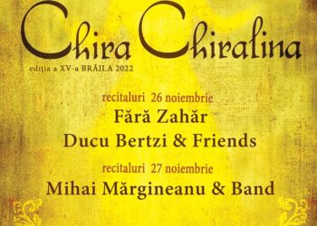 Festivalul Național de folk „Chira Chiralina” va avea loc în perioada 26-27 noiembrie
