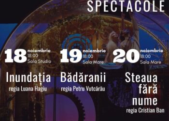 Spectacolele săptămânii la Teatrul ”Maria Filotti”