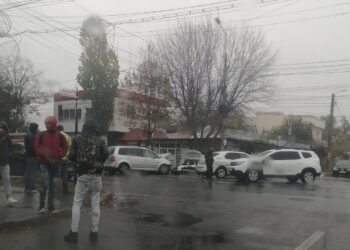 Accident pe Bulevardul Dorobanților la intersecția cu strada Cloșca