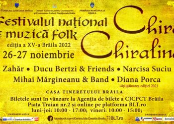 14 concurenți vor cânta la ediția a XV-a a Festivalului Național de folk „Chira Chiralina”