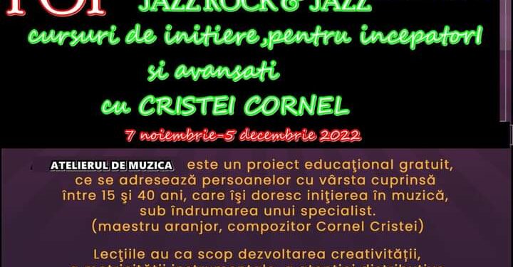 Centrul Județean pentru Conservarea și Promovarea Culturii Tradiționale Brăila și Primăria Municipiului Brăila  organizează  în intervalul noiembrie – decembrie 2022, Atelierul muzical