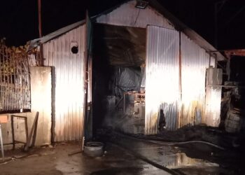 Incendiu în miez de noapte la un garaj din comuna Jirlău. Focul ar fi fost pus intenționat