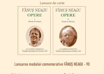 Lansare de carte și medalie comemorativă Fănuș Neagu